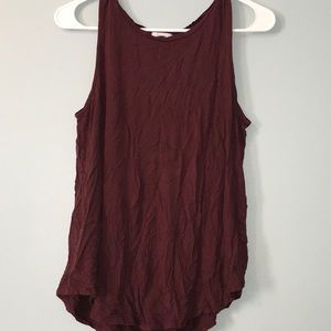 Luxe High-Neck Swing Tank Top